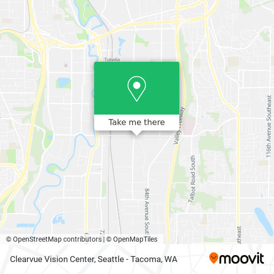 Clearvue Vision Center map