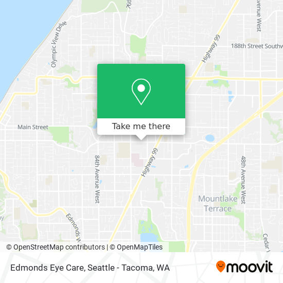 Edmonds Eye Care map