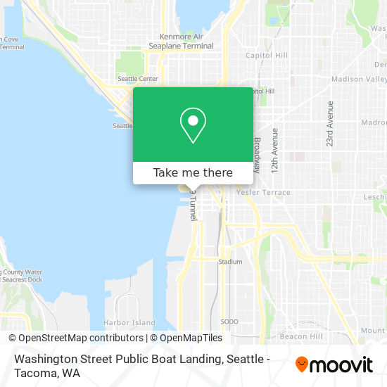 Mapa de Washington Street Public Boat Landing