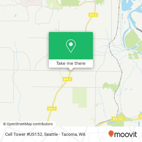 Cell Tower #US152 map