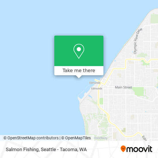 Salmon Fishing map