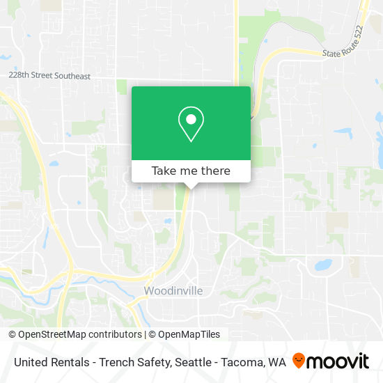 United Rentals - Trench Safety map