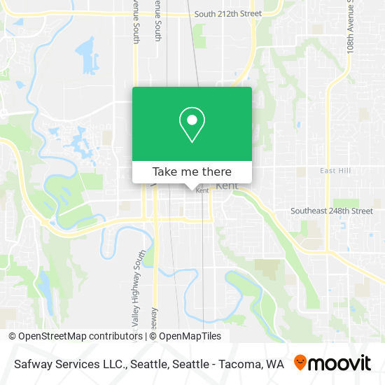 Mapa de Safway Services LLC., Seattle
