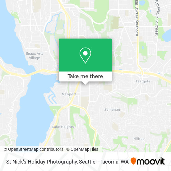 St Nick's Holiday Photography map