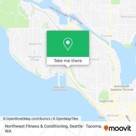 Northwest Fitness & Conditioning map