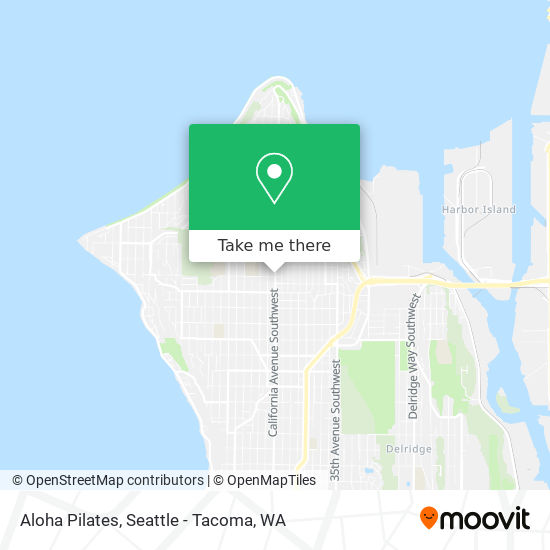 Aloha Pilates map