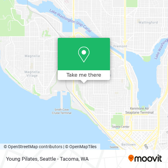 Young Pilates map