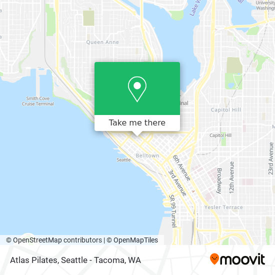 Atlas Pilates map