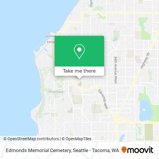 Mapa de Edmonds Memorial Cemetery