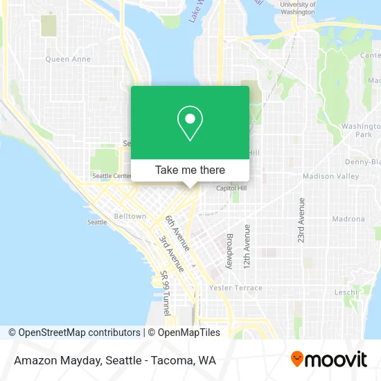 Amazon Mayday map