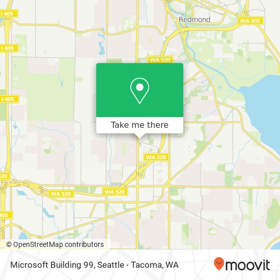 Mapa de Microsoft Building 99