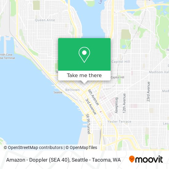 Mapa de Amazon - Doppler (SEA 40)