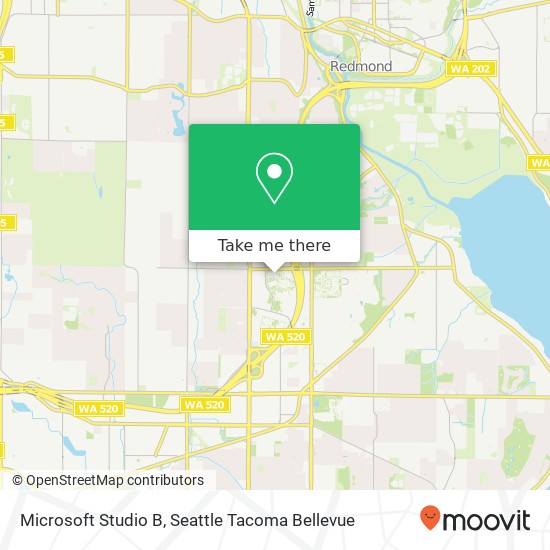 Microsoft Studio B map