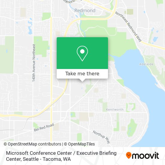 Microsoft Conference Center / Executive Briefing Center map