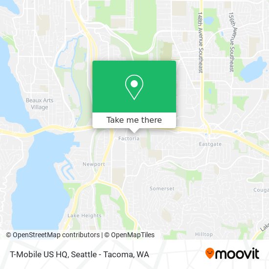 Mapa de T-Mobile US HQ