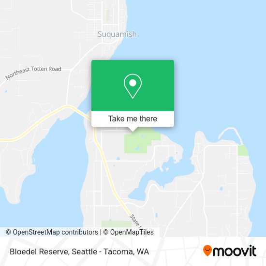 Mapa de Bloedel Reserve