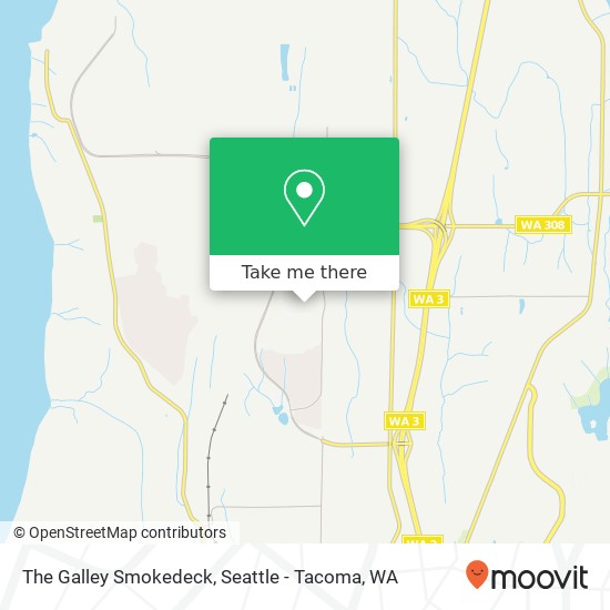 Mapa de The Galley Smokedeck