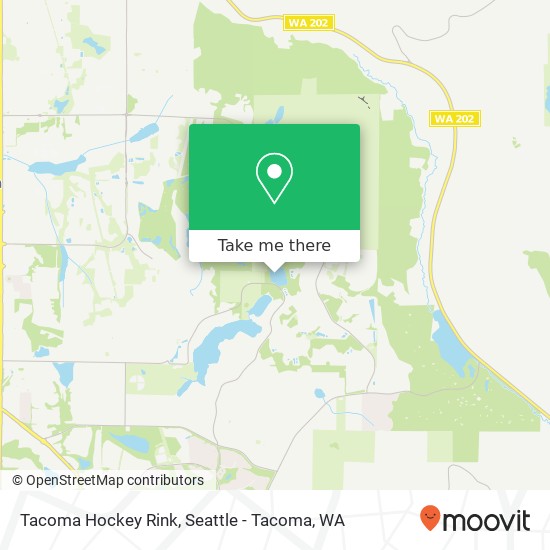 Tacoma Hockey Rink map