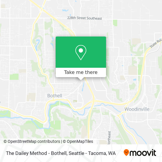 The Dailey Method - Bothell map