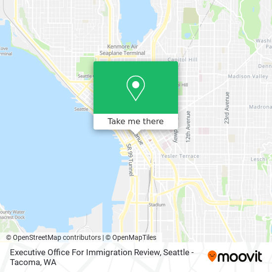 Executive Office For Immigration Review map