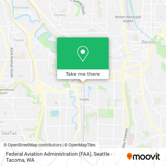 Federal Aviation Administration (FAA) map