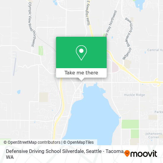 Mapa de Defensive Driving School Silverdale