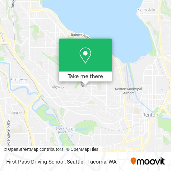 First Pass Driving School map