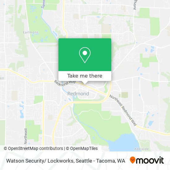 Watson Security/ Lockworks map