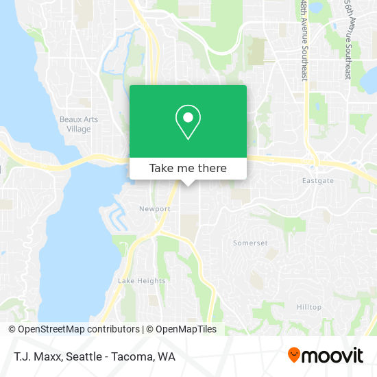 T.J. Maxx map