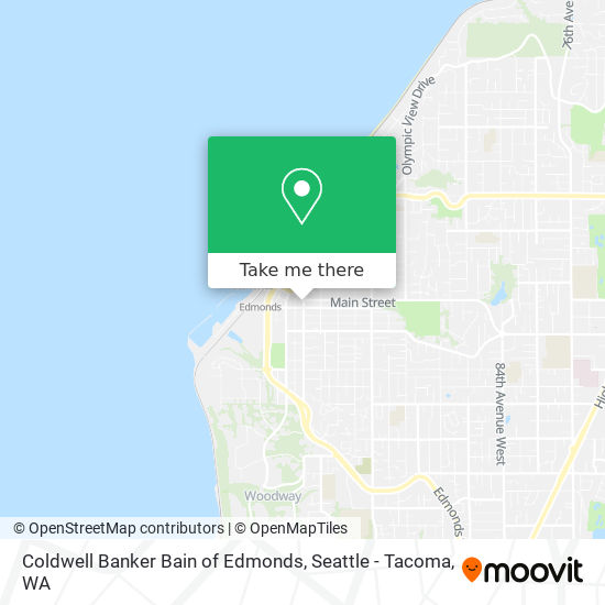 Mapa de Coldwell Banker Bain of Edmonds