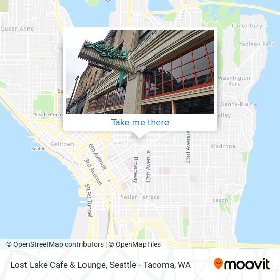 Mapa de Lost Lake Cafe & Lounge