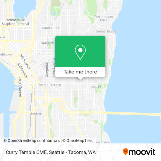 Curry Temple CME map