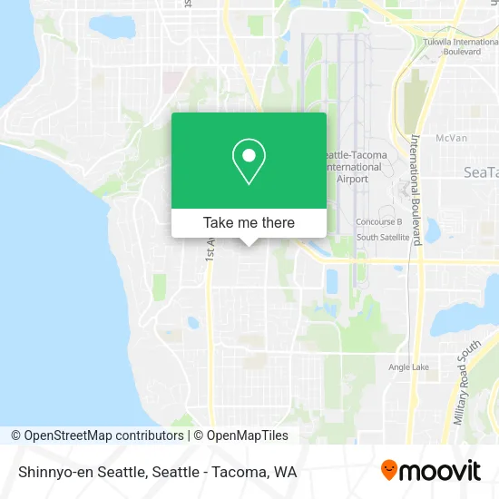 Mapa de Shinnyo-en Seattle