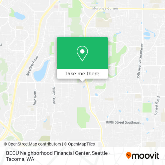 Mapa de BECU Neighborhood Financial Center