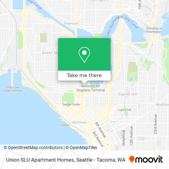 Mapa de Union SLU Apartment Homes