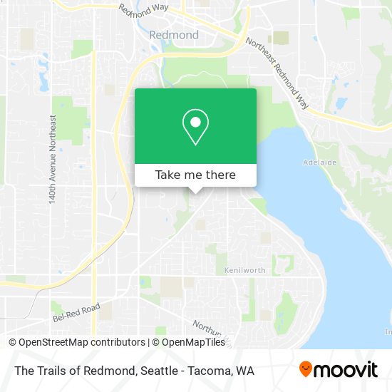 The Trails of Redmond map