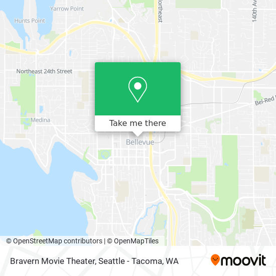 Bravern Movie Theater map