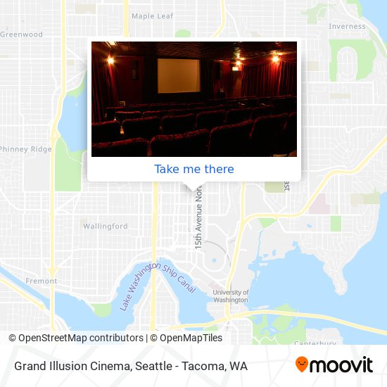 Grand Illusion Cinema map