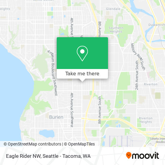 Eagle Rider NW map