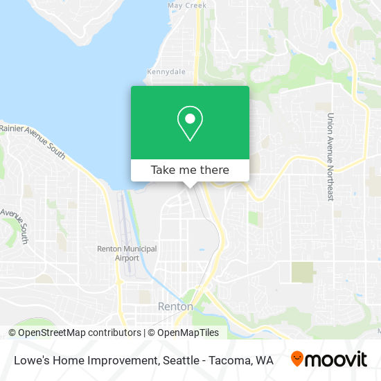 Lowe's Home Improvement map