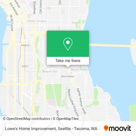 Mapa de Lowe's Home Improvement