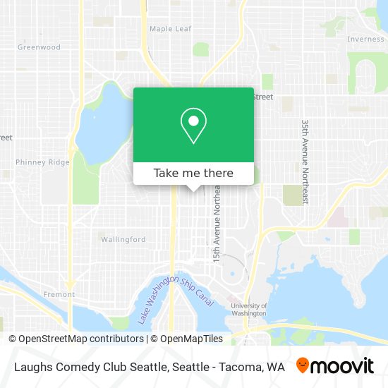Cómo llegar a Laughs Comedy Club Seattle en Autobús o Tren ligero?