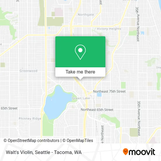Mapa de Walt's Violin