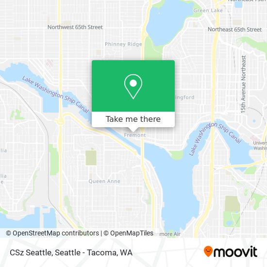 CSz Seattle map