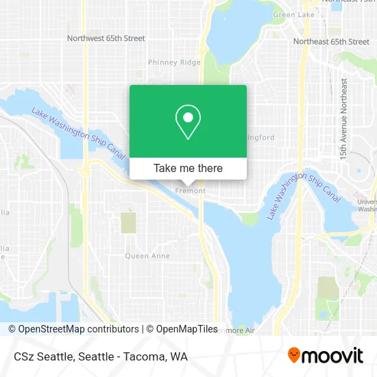 Mapa de CSz Seattle