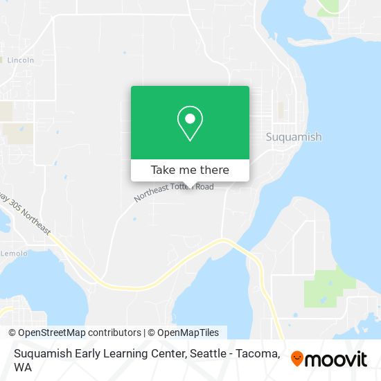 Mapa de Suquamish Early Learning Center