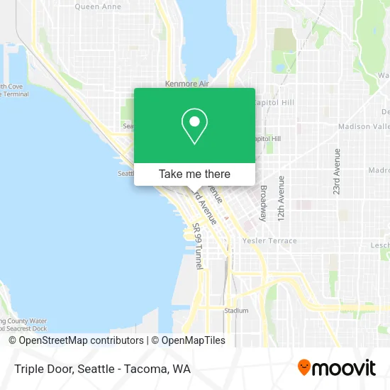 Triple Door map