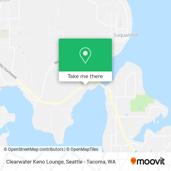 Clearwater Keno Lounge map
