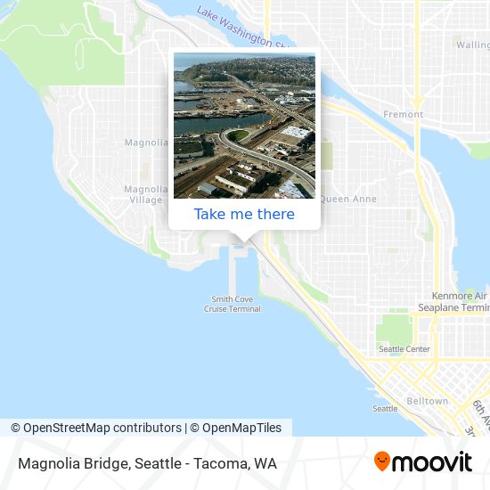 Mapa de Magnolia Bridge