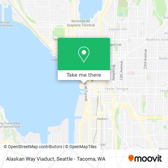 Mapa de Alaskan Way Viaduct